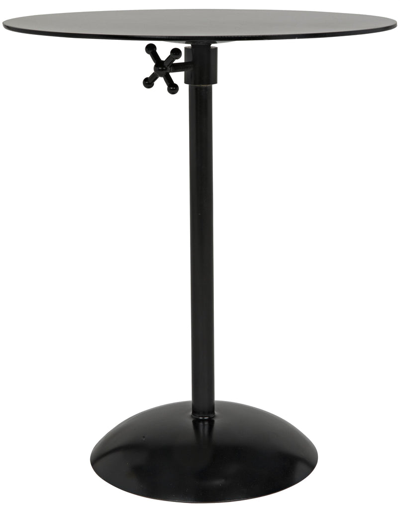 NOIR Felix Side Table Black Steel