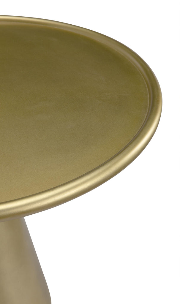 NOIR Hiro Short Side Table Metal with Brass Finish