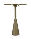 Noir Hiro Side Table Metal With Brass Finish