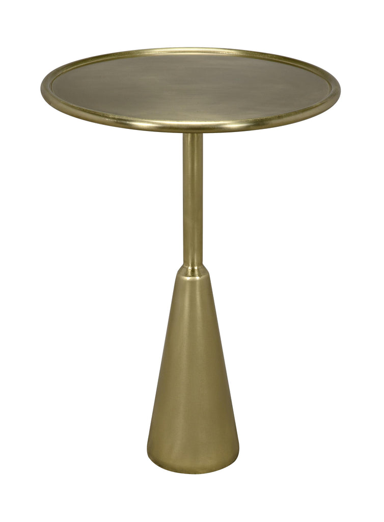 NOIR Hiro Side Table Metal with Brass Finish