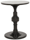 Noir Apollo Side Table Pale