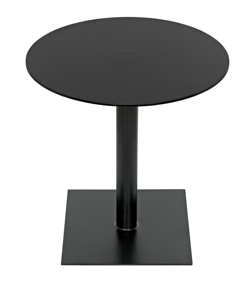 NOIR Mies Side Table Black Steel