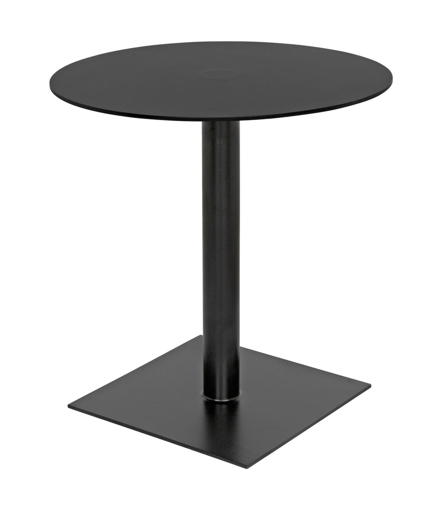 NOIR Mies Side Table Black Steel