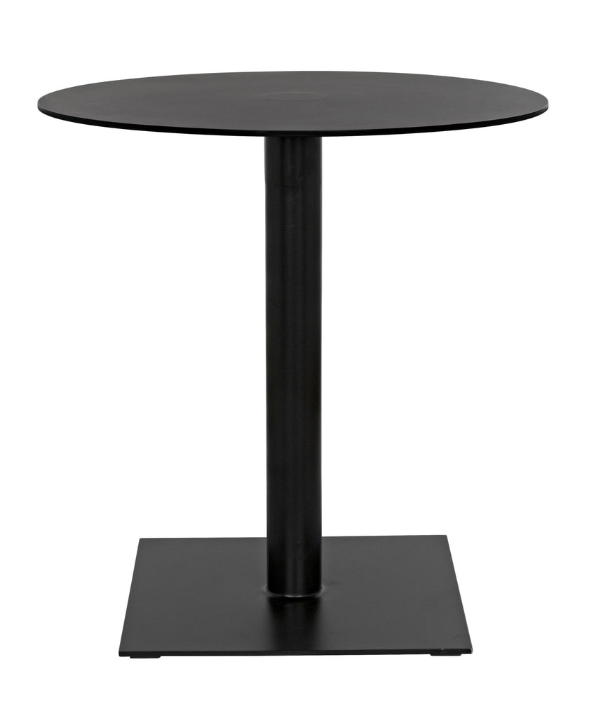 NOIR Mies Side Table Black Steel