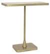 Noir Hild Side Table Metal With Brass Finish