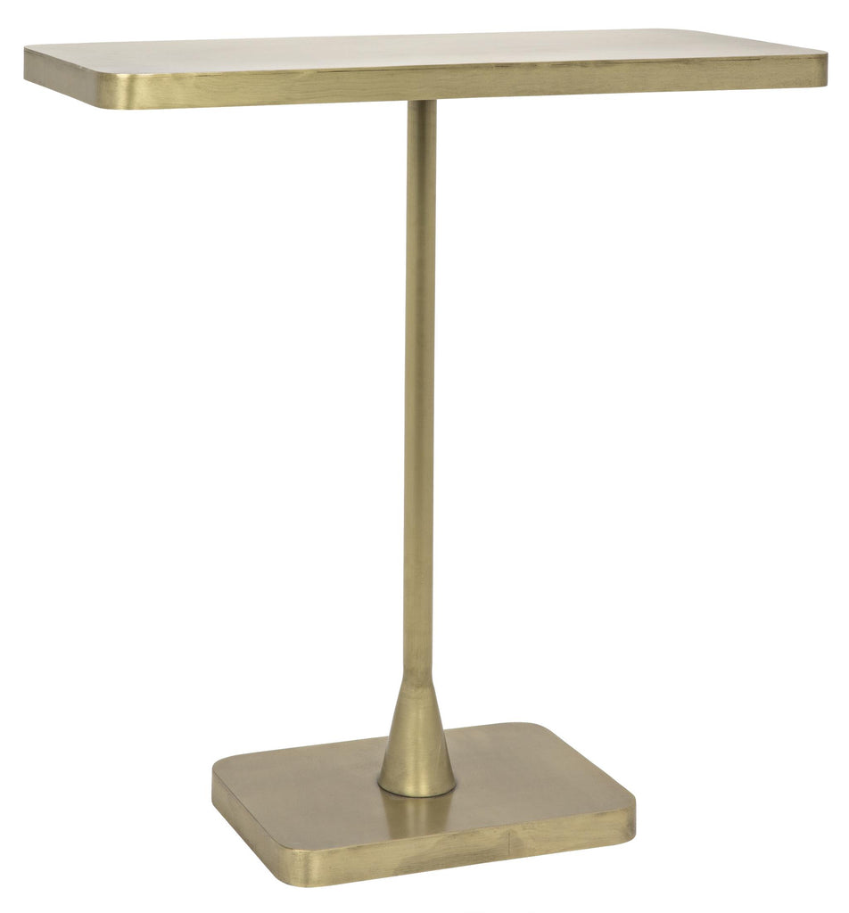 NOIR Hild Side Table Metal with Brass Finish