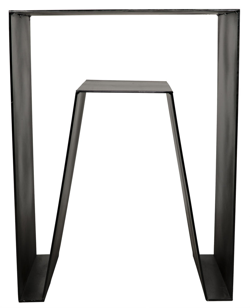 NOIR Quintin Side Table Black Steel