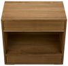 Noir Sl05 Side Table Gold Teak