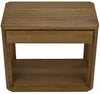 Noir Sl11 Side Table Gold Teak