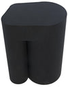 Noir Blair Side Table Black Steel