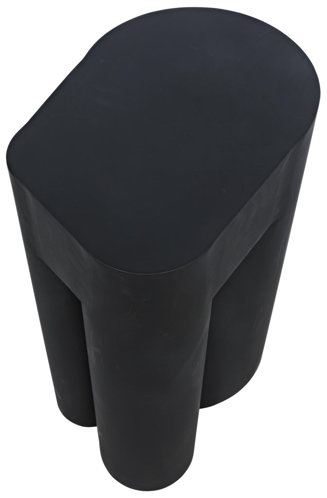 NOIR Blair Side Table Black Steel