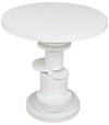 Noir Hugo Side Table Solid White