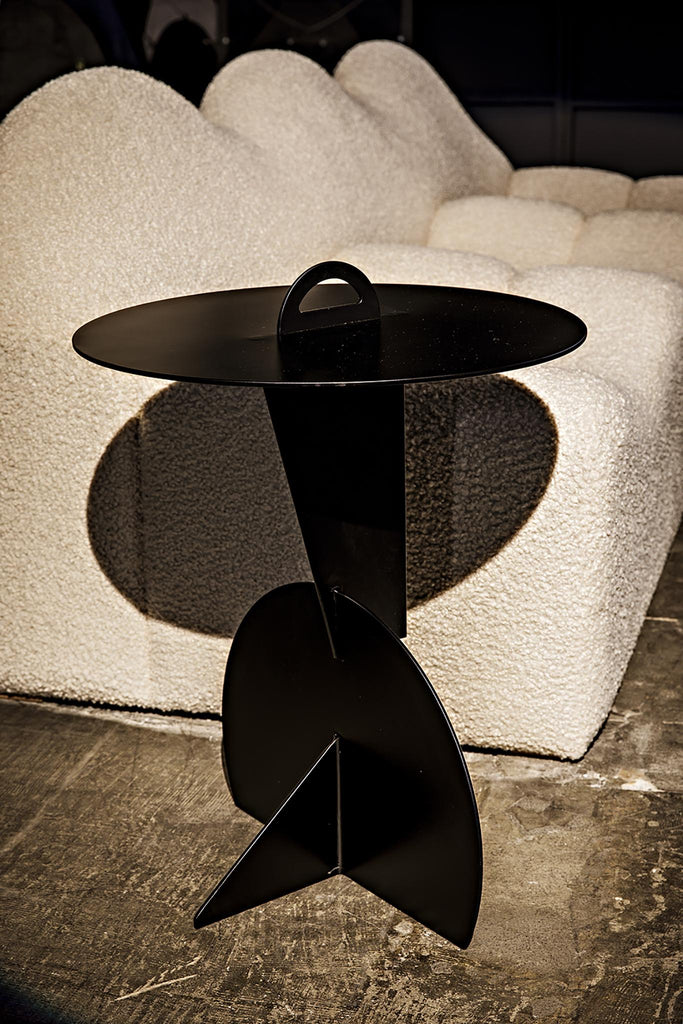 NOIR Mobilis Side Table Black Steel