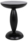 Noir Adonis Side Table Hand Rubbed Black