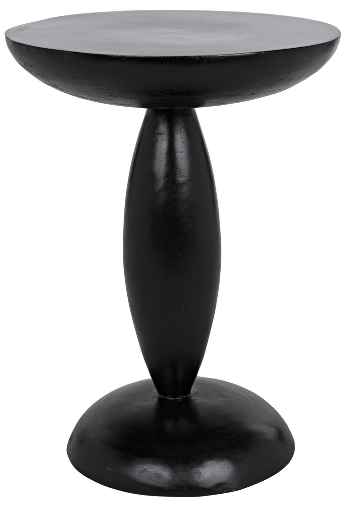 NOIR Adonis Side Table Hand Rubbed Black