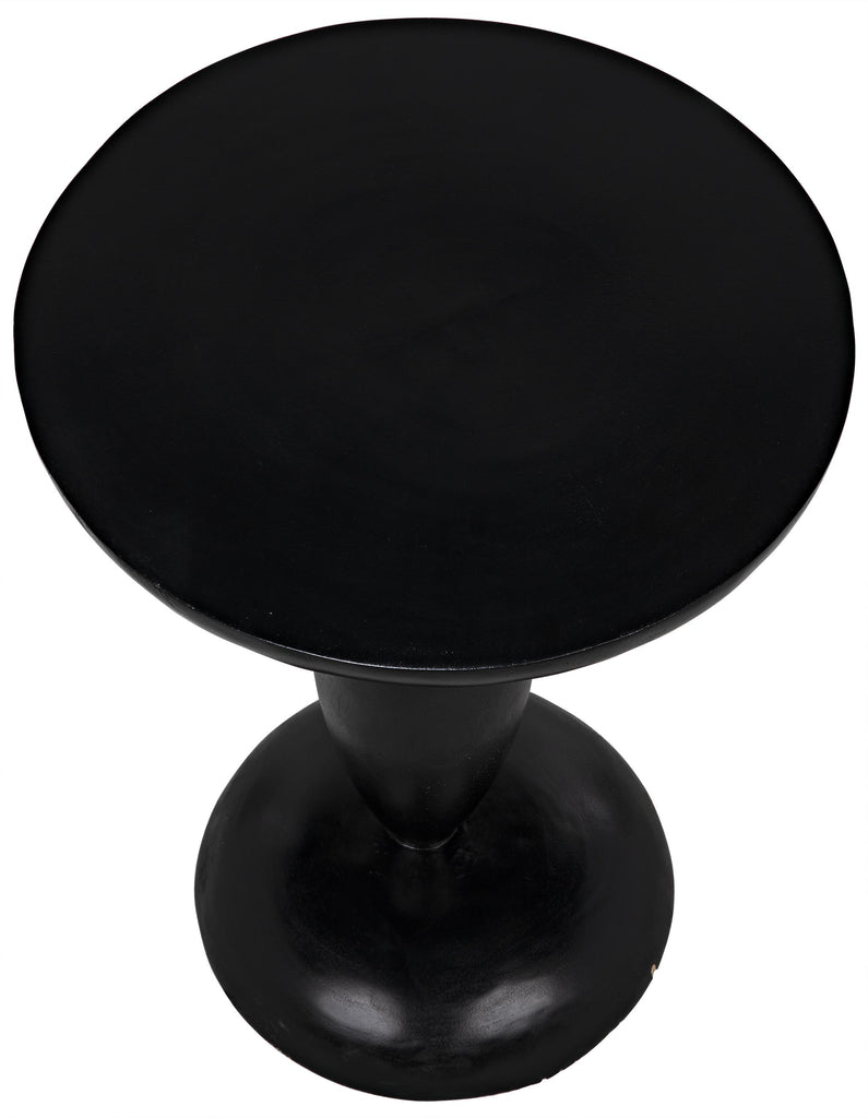 NOIR Adonis Side Table Hand Rubbed Black