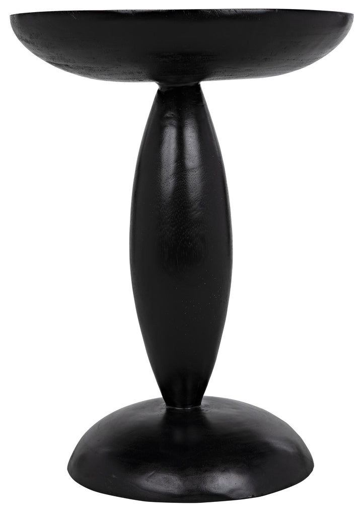 NOIR Adonis Side Table Hand Rubbed Black