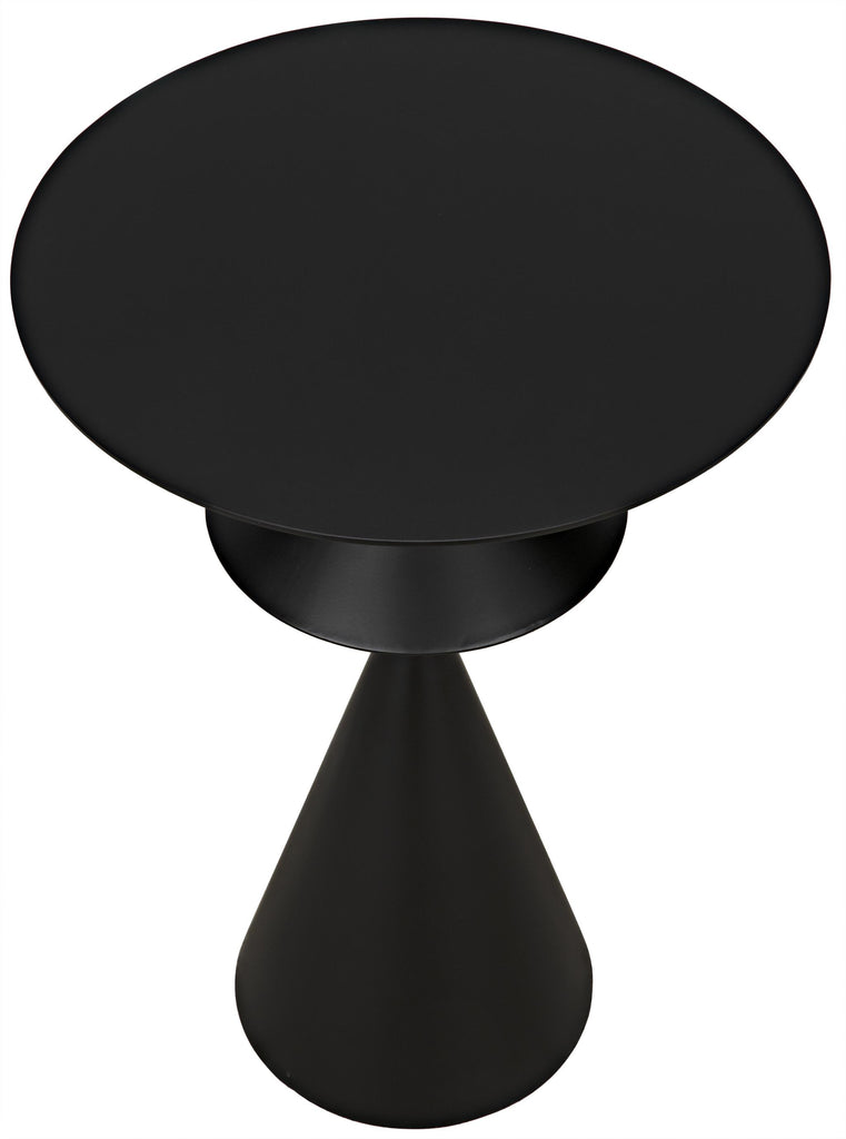 NOIR Zasa Side Table Black Steel