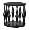 Noir Marceo Side Table Hand Rubbed Black