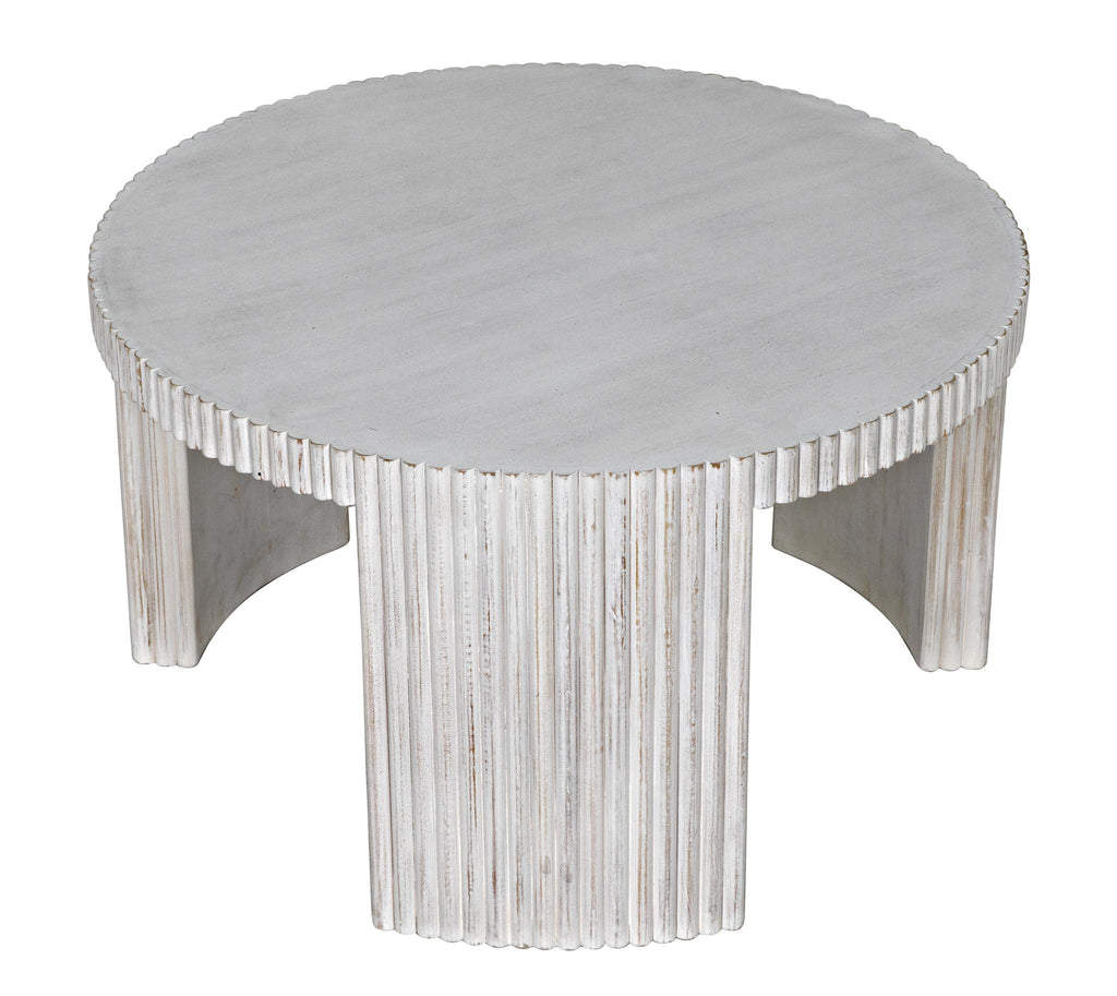 NOIR Jgor Side/Coffee Table White Wash