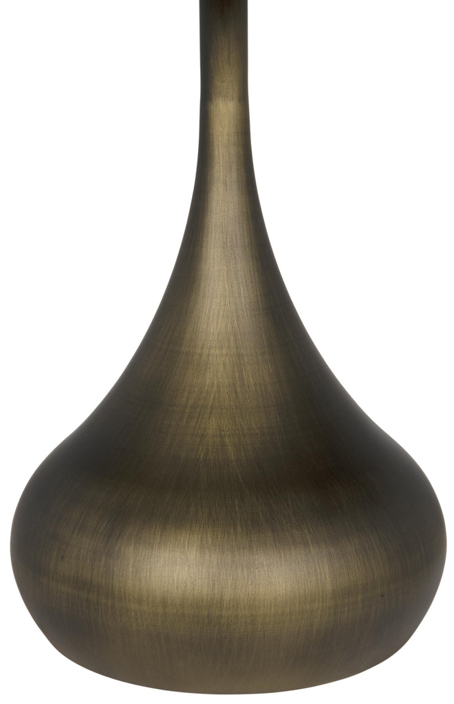 NOIR Mateo Side Table Aged Brass