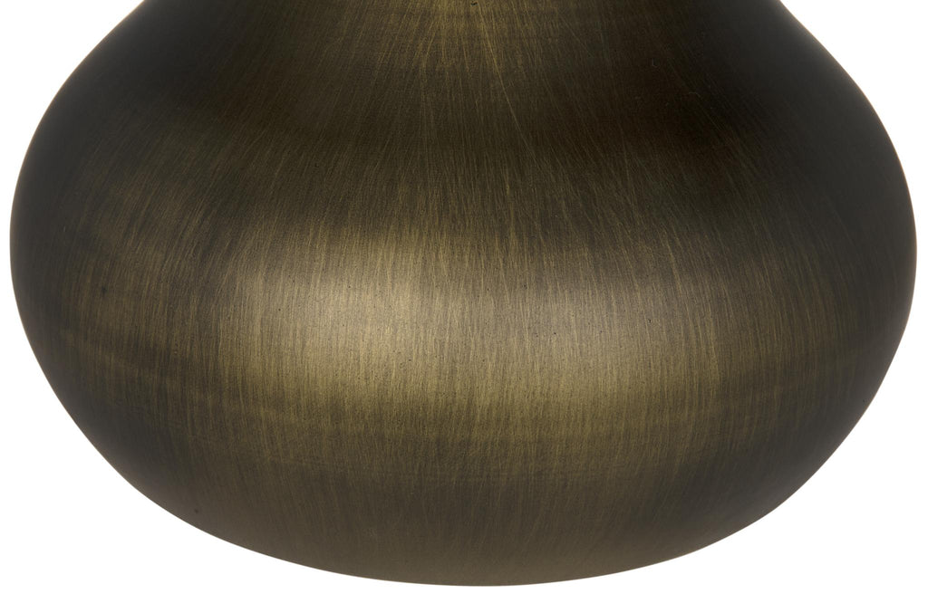 NOIR Mateo Side Table Aged Brass