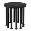 Noir Lila Side Table Black Steel