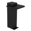 Noir Brienne Side Table Metal