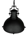 Noir Metal Marine Fixture Pendant Black Steel