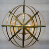 Noir Alchemy Chandelier Metal With Brass Finish