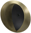 Noir Bengal Sconce Steel With Brass Finish