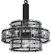 Noir Bergdorf Pendant Black Steel