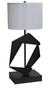 Noir Timothy Table Lamp With Shade