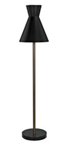 Noir Thinking Cap Floor Lamp