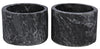 Noir Syma Decorative Candle Holder Set Of 2