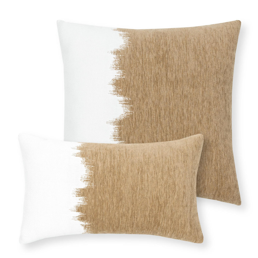 Elaine Smith Transition Camel Brown Pillow