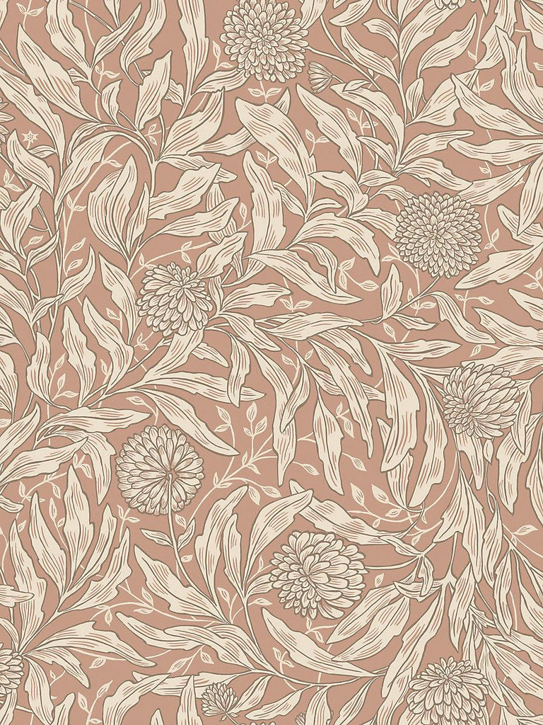 Sandberg Olof Terracotta Wallpaper