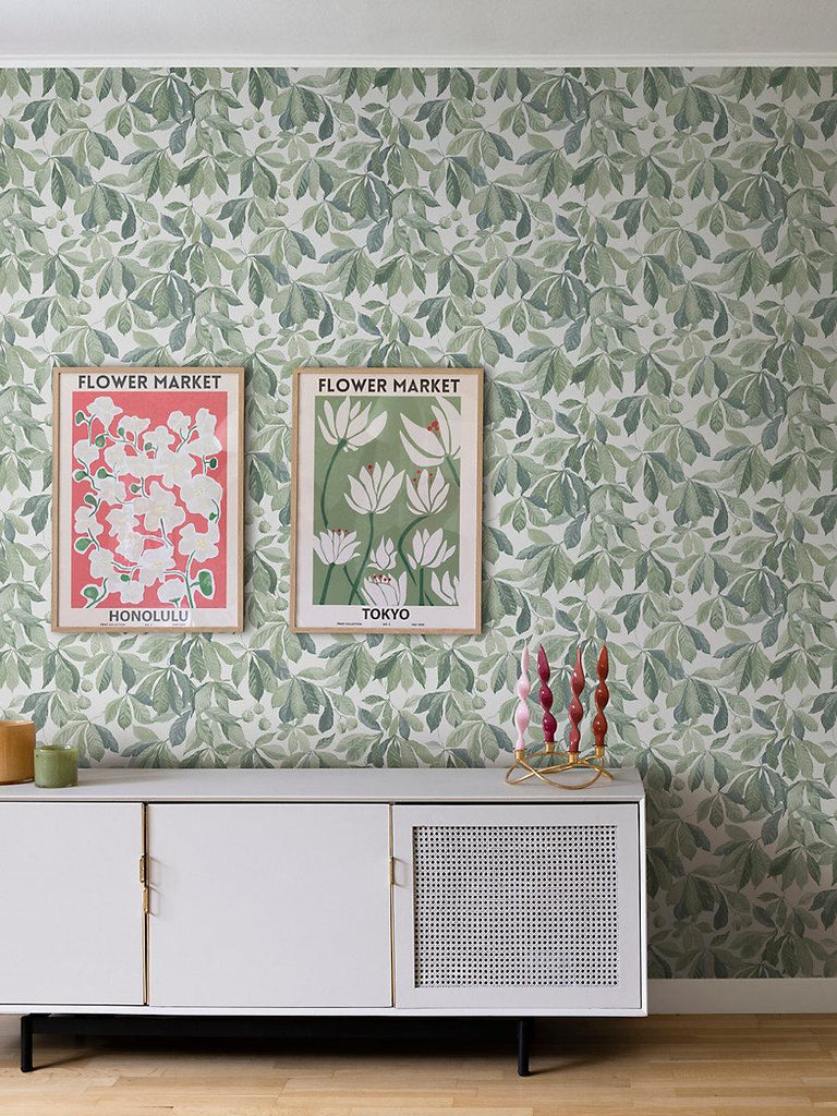 Sandberg Kersti Spring Green Wallpaper