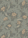 Sandberg Charlotta Forest Green Wallpaper