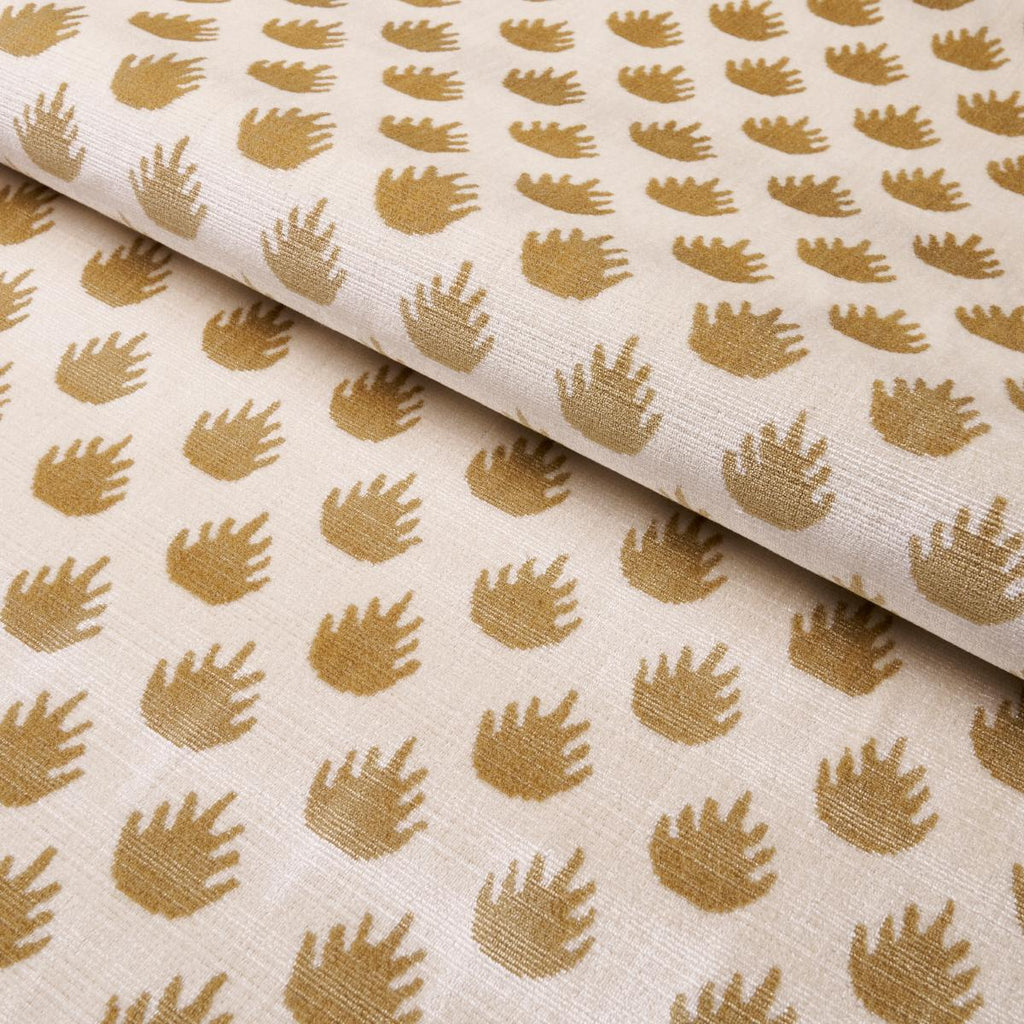 Schumacher Coronation Velvet Camel Fabric