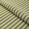 Schumacher Benson Stripe Pingl Green Fabric