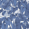 Decoratorsbest Paradise Palm Calming Blue Peel And Stick Wallpaper, 28 Sq. Ft.