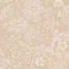 Decoratorsbest Metallic Garden Rose Peel And Stick Wallpaper, 28 Sq. Ft.