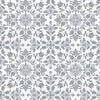 Decoratorsbest Ornate Tile Grey Peel And Stick Wallpaper, 28 Sq. Ft.