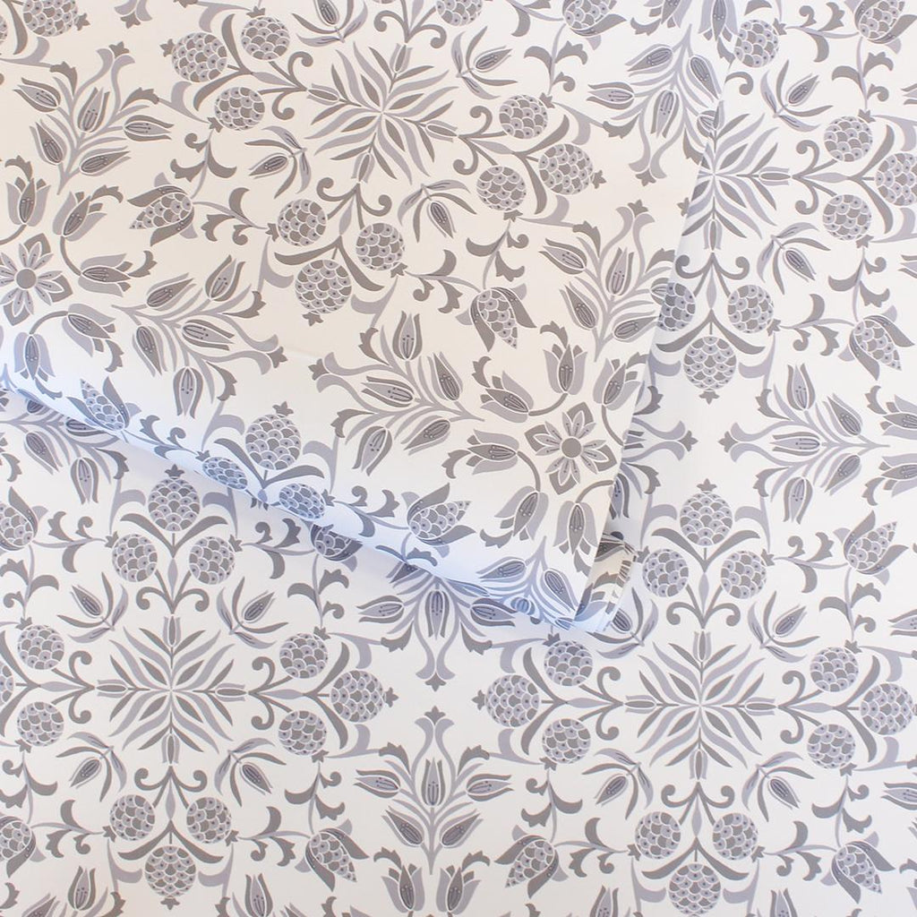 DecoratorsBest Ornate Tile Grey Peel and Stick Wallpaper, 28 sq. ft.