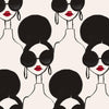 Decoratorsbest Stace By Alice & Olivia Black And White Peel And Stick Wallpaper, 28 Sq. Ft.