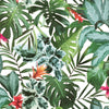 Decoratorsbest Peel And Stick Tropical Rainforest Green Wallpaper