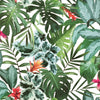 Decoratorsbest Tropical Rainforest Green Peel And Stick Wallpaper, 60 Sq. Ft.