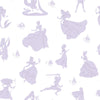 Roommates Disney100Thanniversary Princesses Peel And Stick Purple Wallpaper