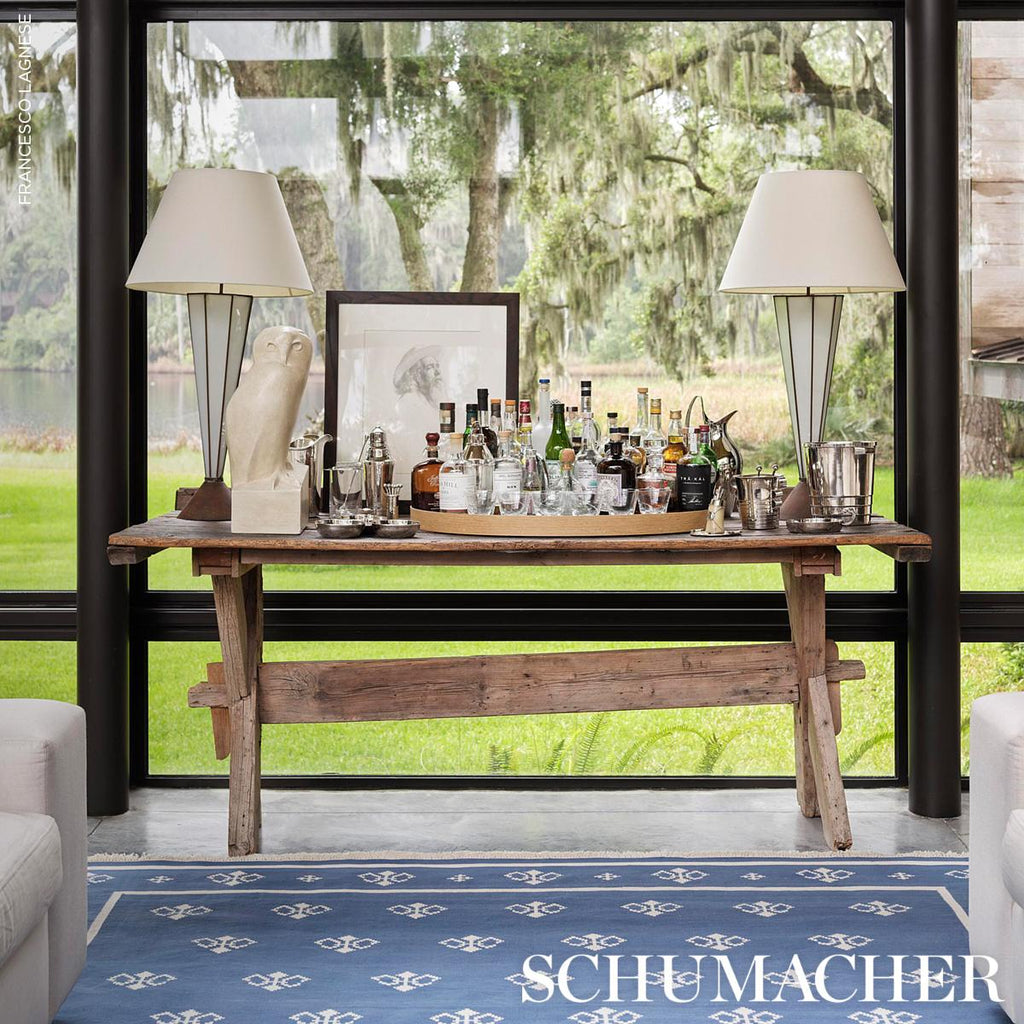 Schumacher Amagansett Indigo 14' x 10' Rug